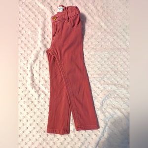 Old Navy Toddler Girls Mauve Button Pants